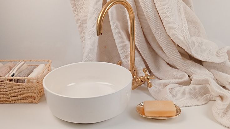 Unlacquered Brass Goosneck Faucet