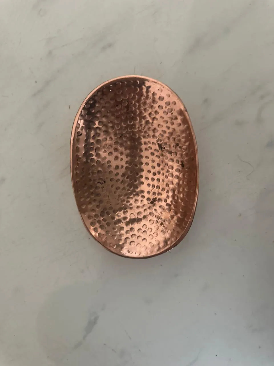 Unlacquered Copper Soap Dish, Countertop Bar Soap Holder