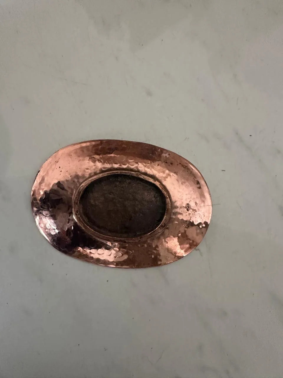 Unlacquered Copper Soap Dish, Countertop Bar Soap Holder