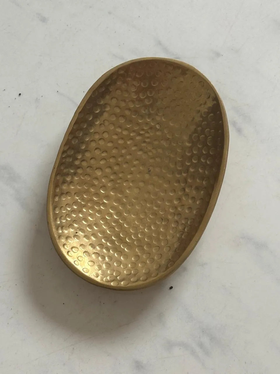 Unlacquered Brass Soap Dish, Countertop Bar Soap Holder