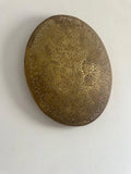 Moroccan Brass Round Bulb Cover, Filigree Lamp Light, Handmade Boho Lamp, Artisan Hanging Light Fixture