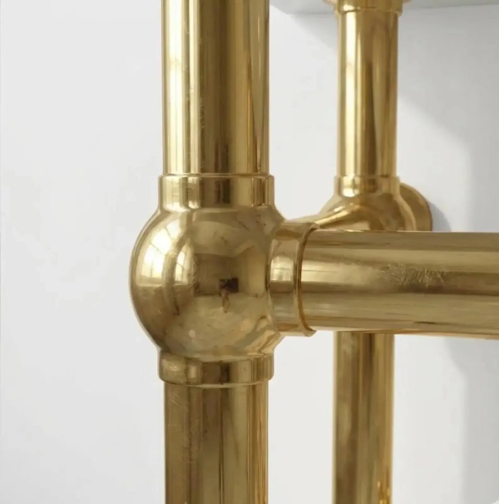 Brass Sink Console Solid Legs 