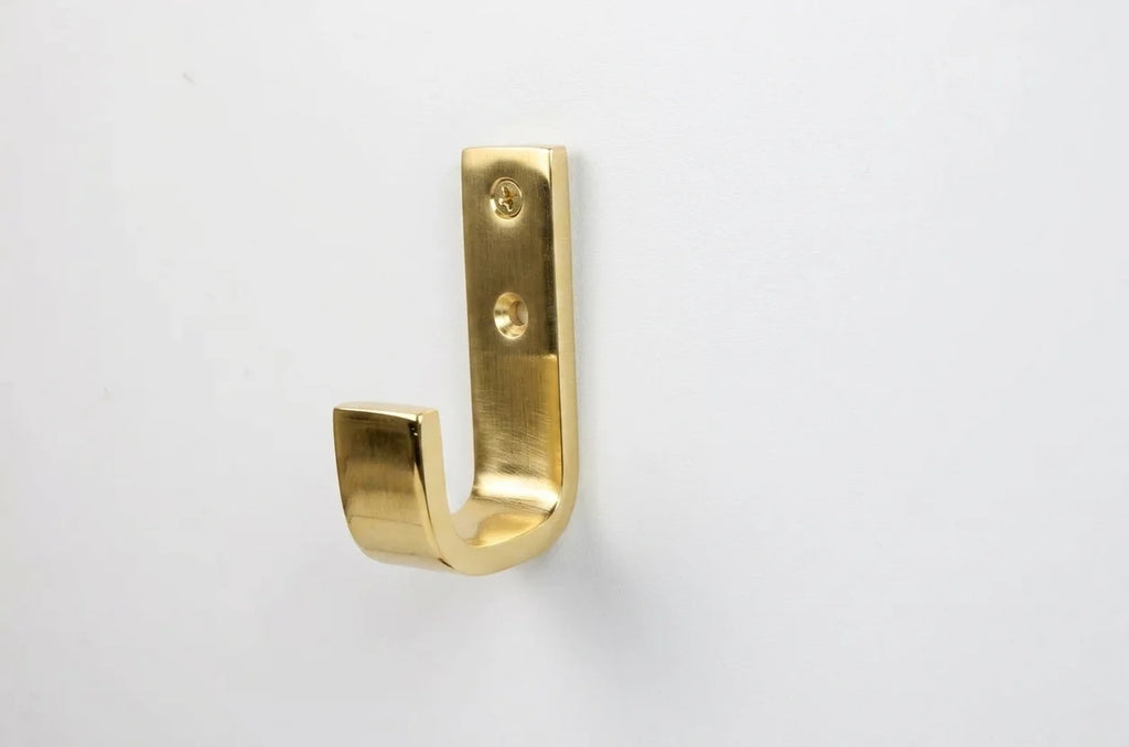 Heavy Duty Solid Brass Hook