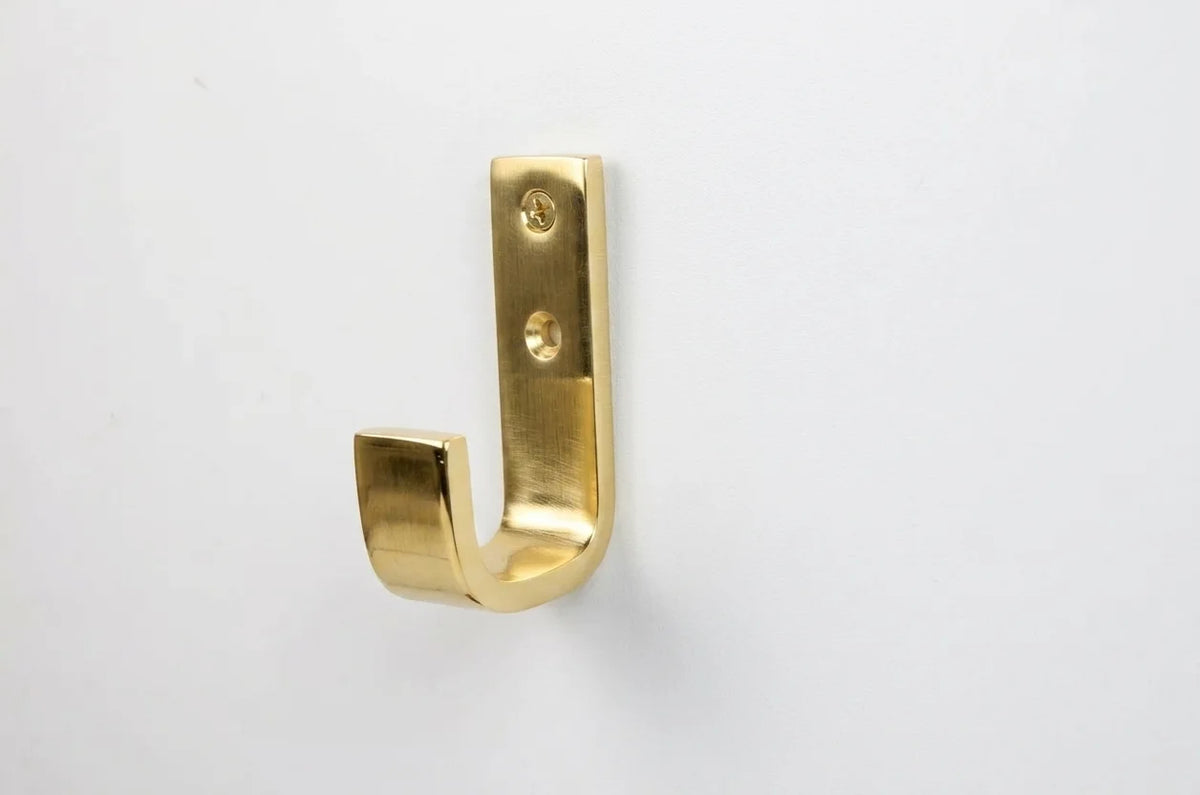 Heavy Duty Solid Brass Hook