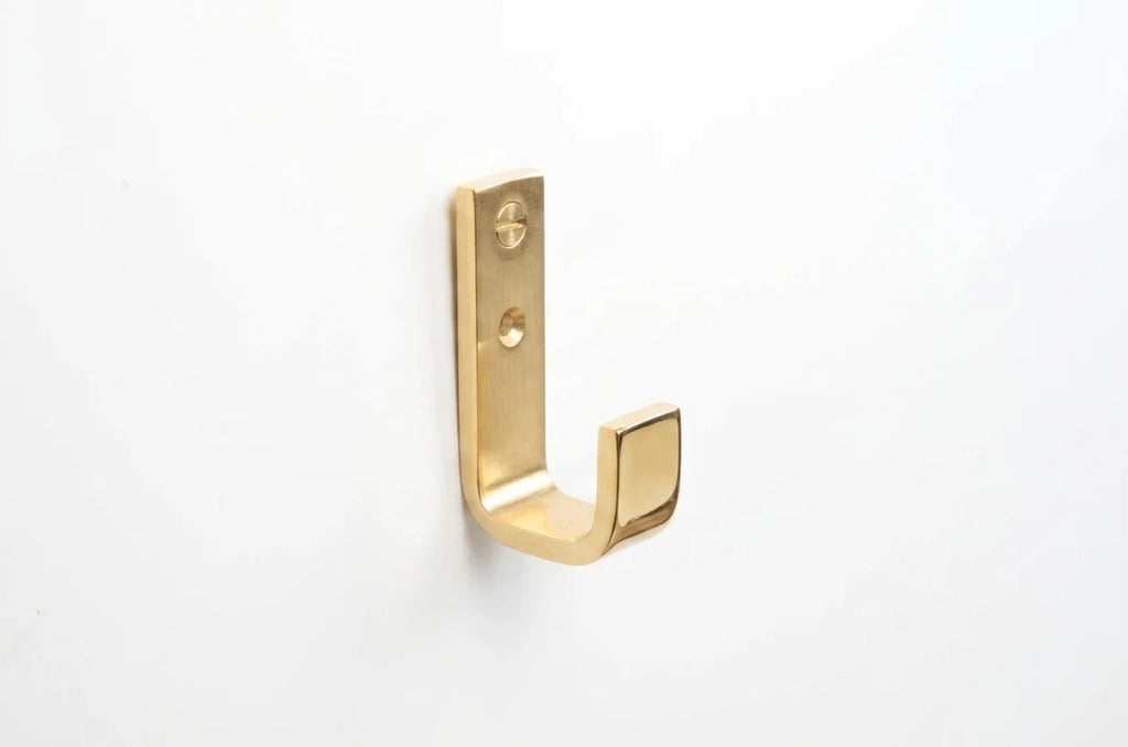 Heavy Duty Solid Brass Hook