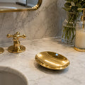 Solid Brass Wall Soap Holder, Handcrafted Soap Dish