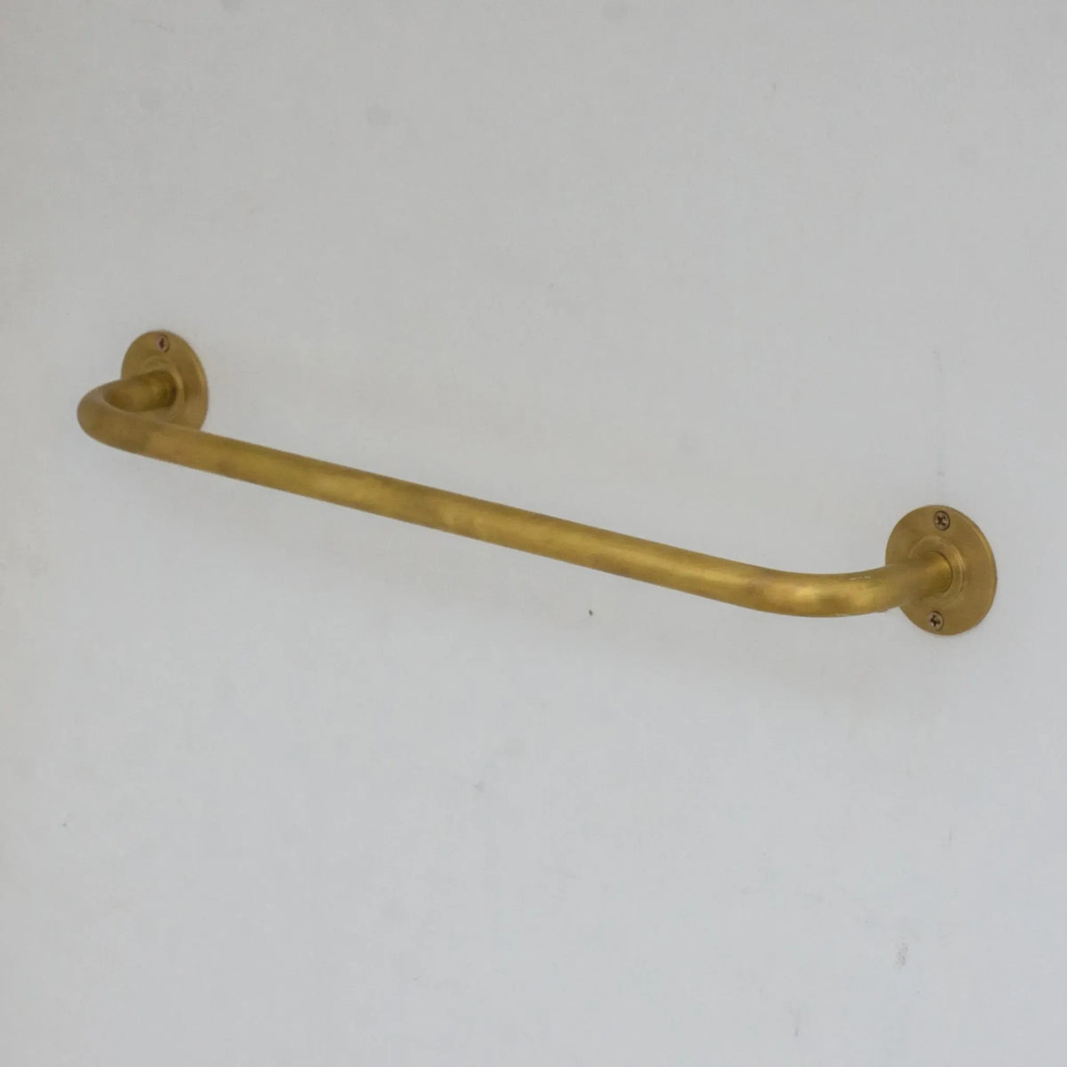 Unlacquered Brass Towel Bar Holder, Bathroom Towel Hanger
