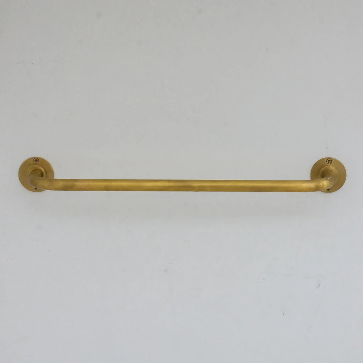 Unlacquered Brass Towel Bar Holder, Bathroom Towel Hanger
