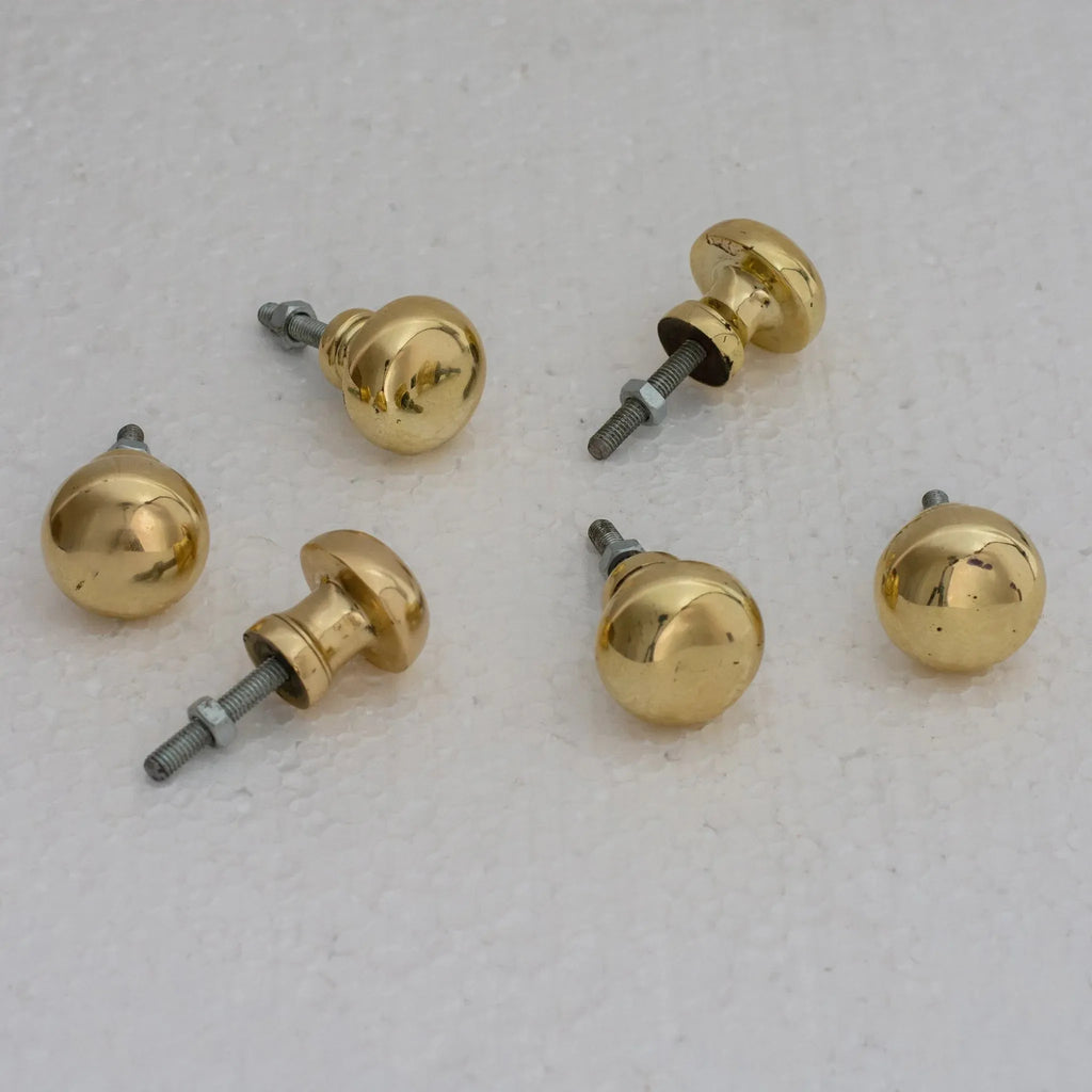 Classic Round Solid Brass Cabinet Knob