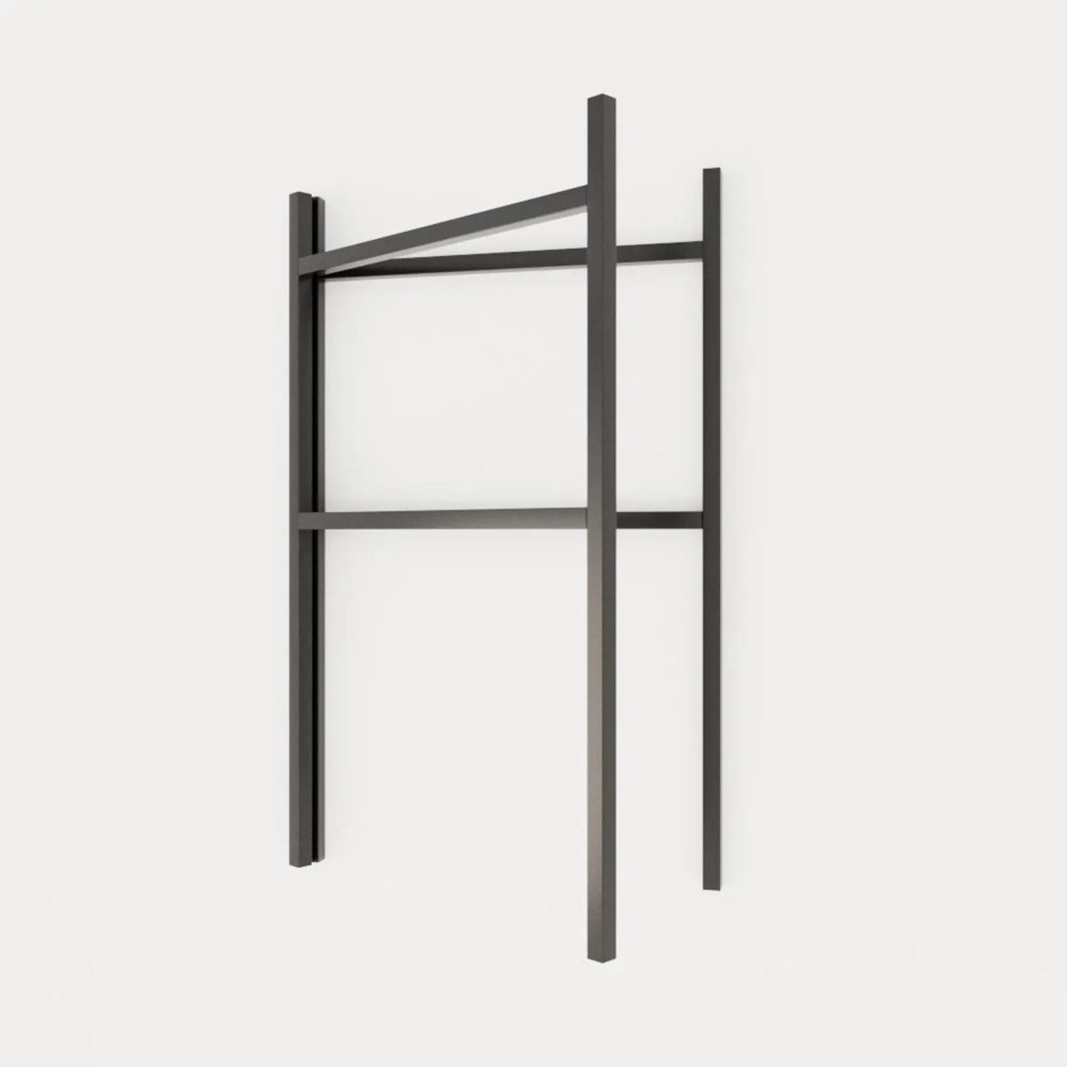 Modern Freestanding Brass Towel Drying Rack – Foldable Bathroom Organizer
