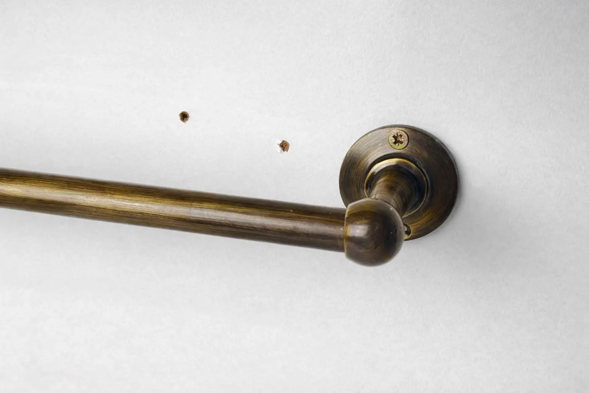 Bronze Bathroom Hardware Set, 20" Towel Bar, Toilet Paper Holder, Wall Hook