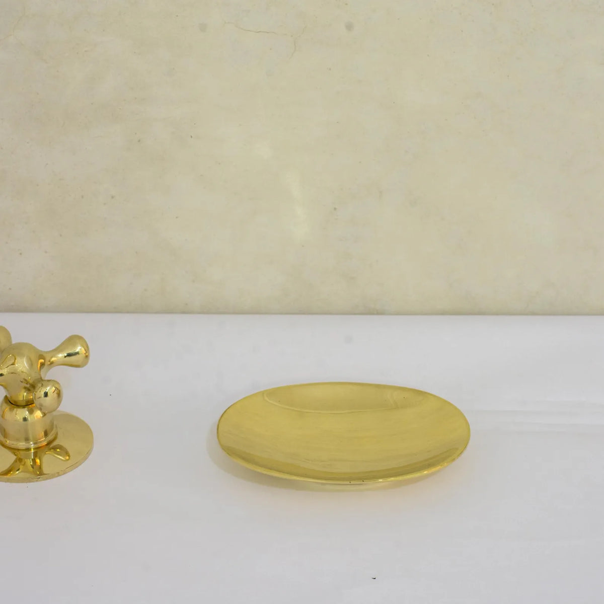 Solid Brass Wall Soap Holder, Handcrafted Soap Dish
