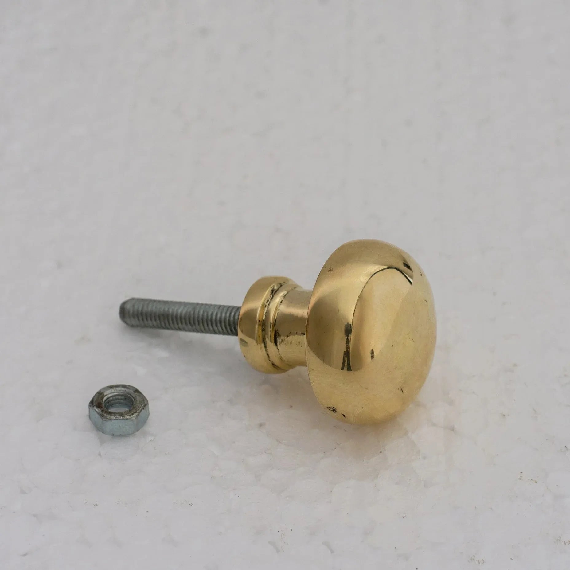 Classic Round Solid Brass Cabinet Knob