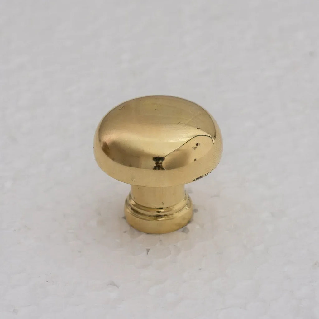 Classic Round Solid Brass Cabinet Knob
