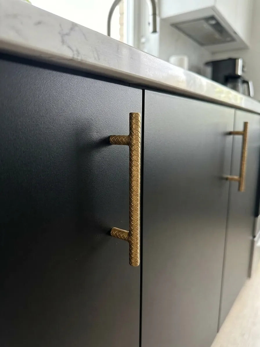 Unlacquered Brass Dresser and Cabinet Pulls, Solid Brass Closet Handles